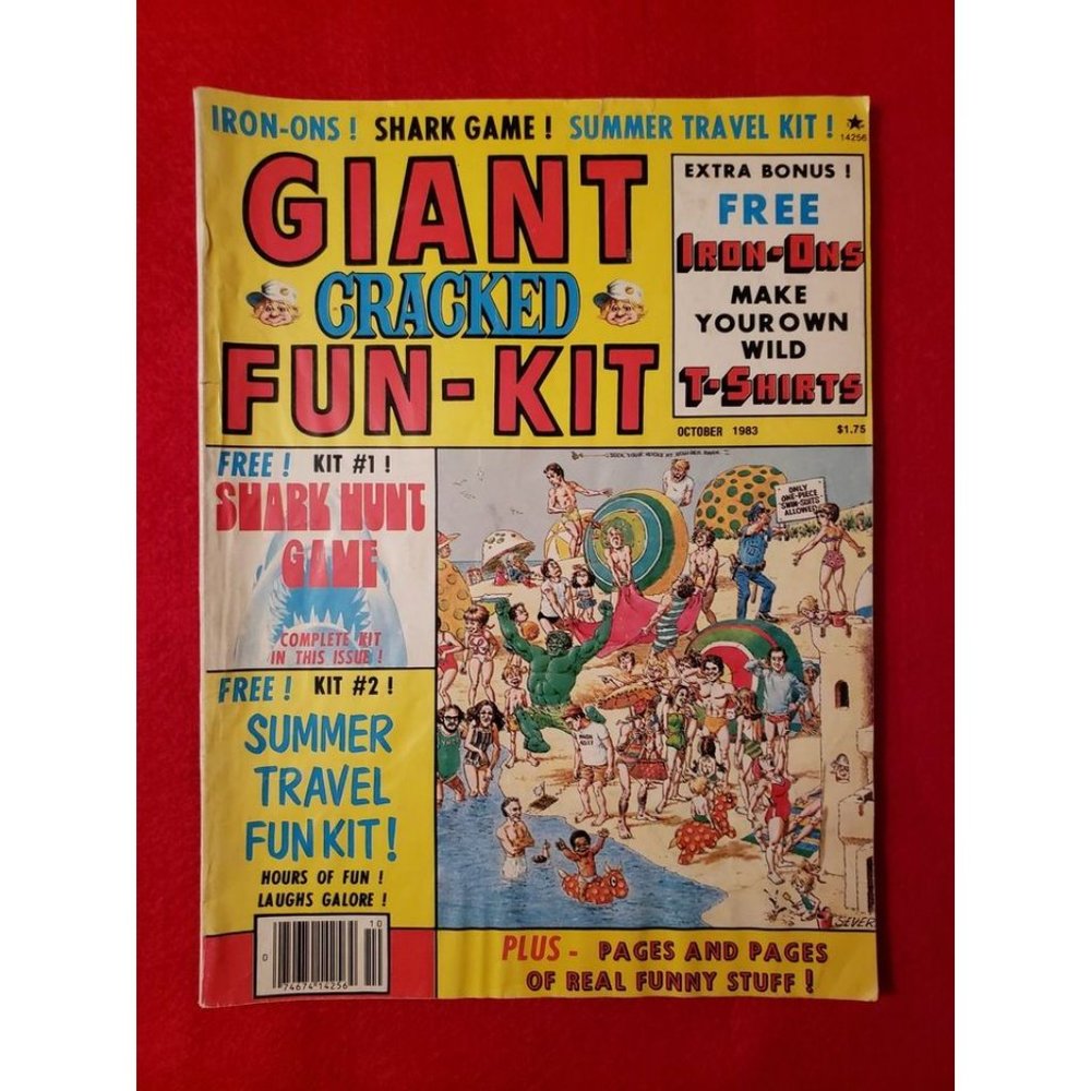 Comic‎ Books - Mad and Cracked 1983 thru 1987